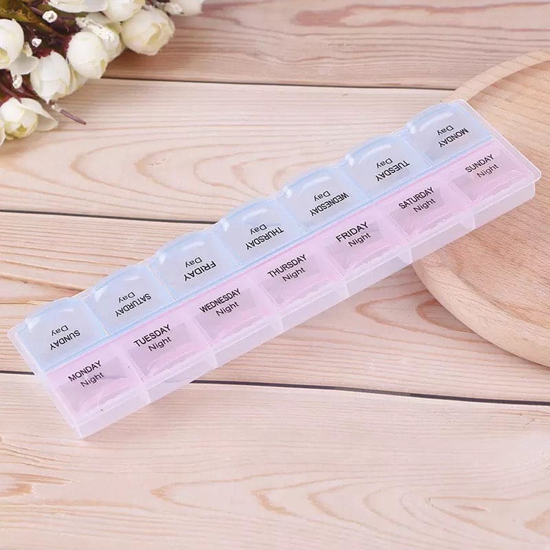 Portable Medicine Storage Organizer, Outdoor Travel Pill Protect Container, Splitters Pill Case Holder, Weekly Portable Medicine Storage Container Portable Medicine Storage Organizer, Outdoor Travel Pill Protect Container, Splitters Pill Case Holder, Weekly Portable Medicine Storage Container